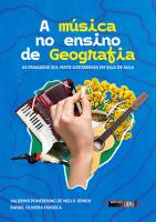 A música no ensino de Geografia: as paisagens sul-mato-grossenses em sala de aula